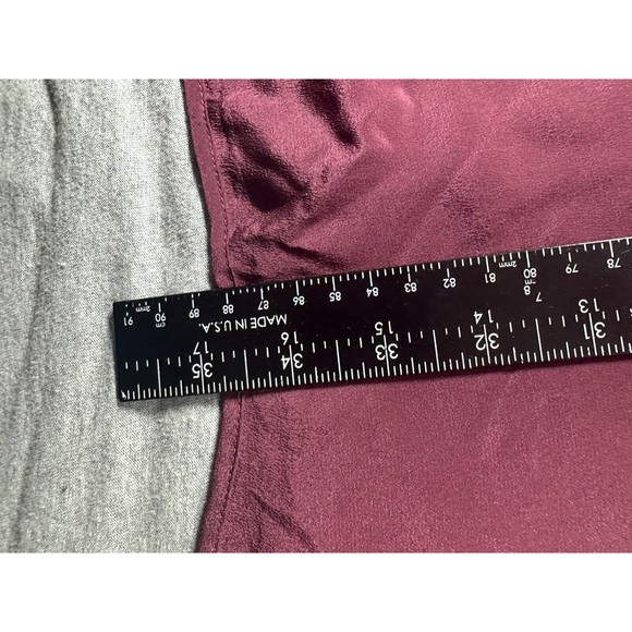 FRENCH CONNECTION T-SARAH COLOR BLOCK SILK DRESS, Pink/SPCE,Size 4, MSRP $178 - Picture 7 of 7